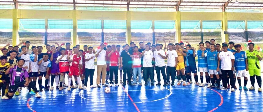 Wabup H. Bahsanuddin Buka Turnamen Futsal Kemerdekaan Cup 2025