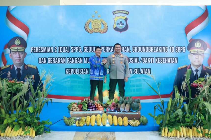 Bupati Andi Rudi Latif Apresiasi Peresmian Fasilitas SPPG Tanah Bumbu oleh Kapolri Jenderal Listyo Sigit Prabowo