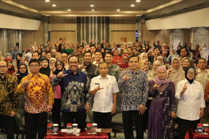 Perpusnas dan Dispersip Kalsel Gelar Lokakarya Pemutakhiran Akreditasi Perpustakaan