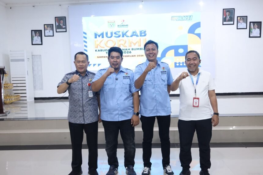 Pemkab Tanah Bumbu Dukung Musyawarah Kabupaten KORMI 2026, Perkuat Olahraga Masyarakat